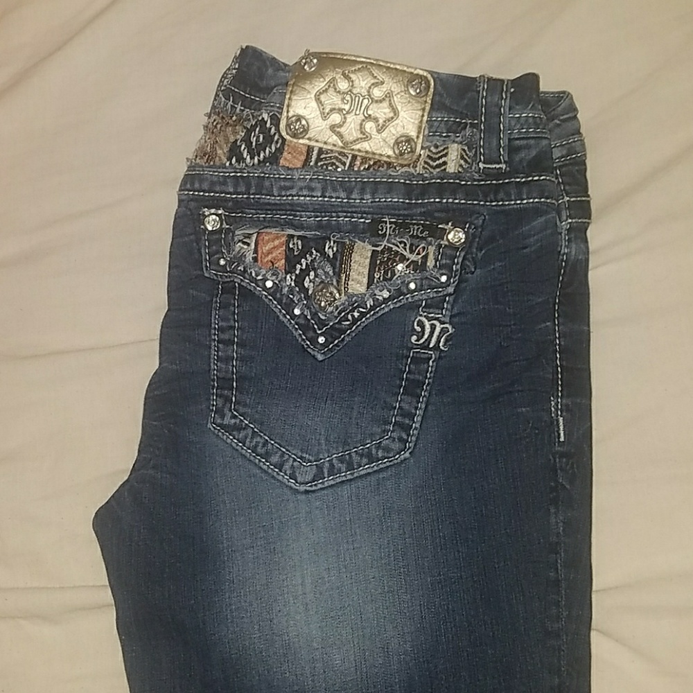 Denim Blue Miss Me Jeans